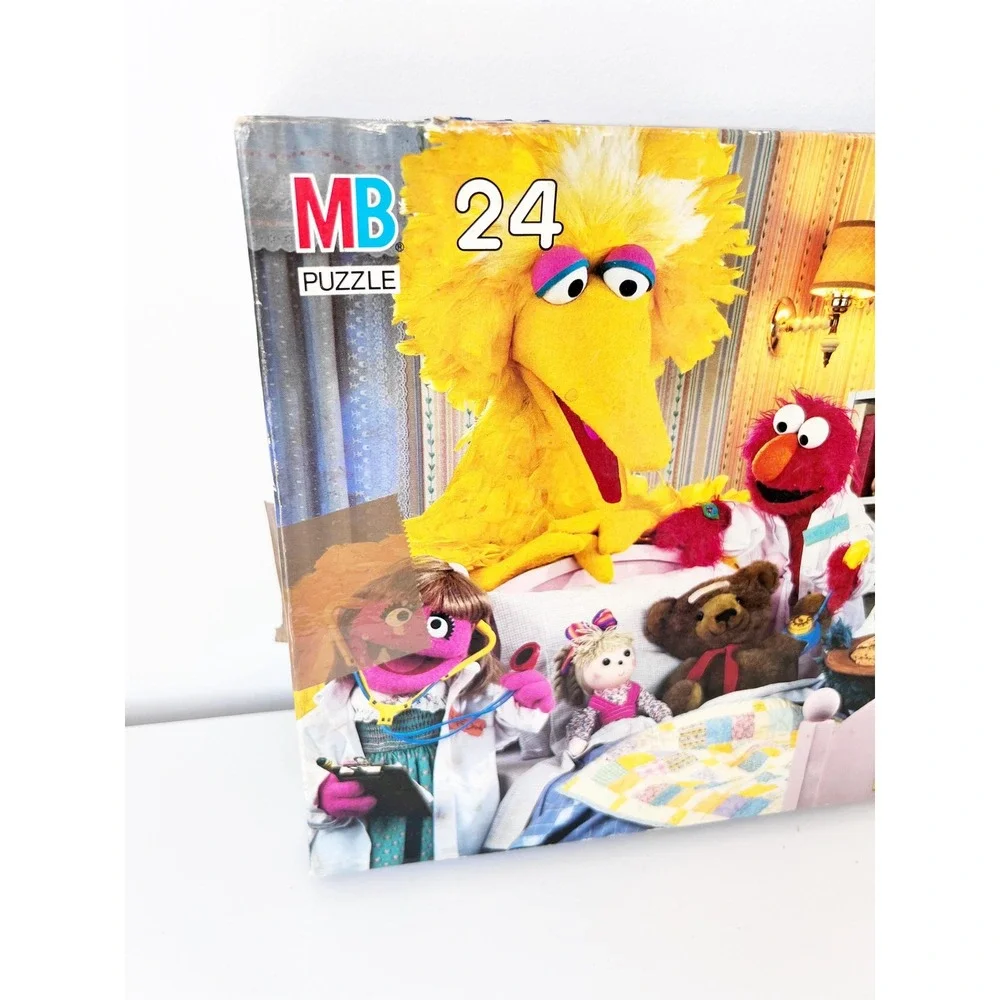 Vintage‎ Sesame Street Puzzle 24 pcs Toddlers Big Pieces 12x15